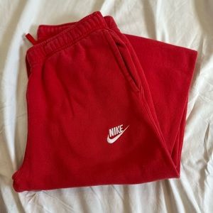 Nike Sweatpants (red)